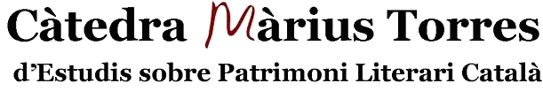 Logo Càtedra Màrius Torres